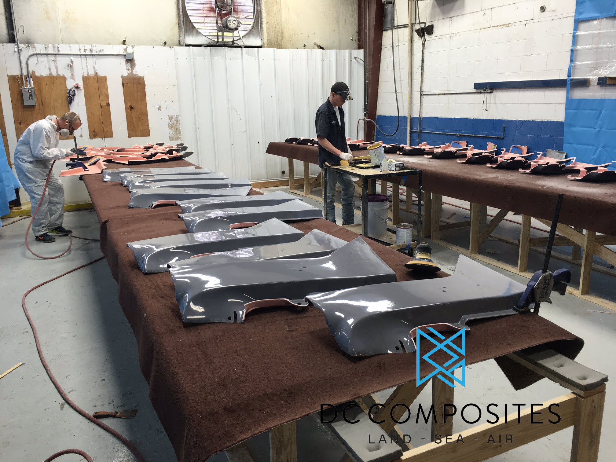 Fiberglass DC Composites I Low VOC Fiberglass Production Parts